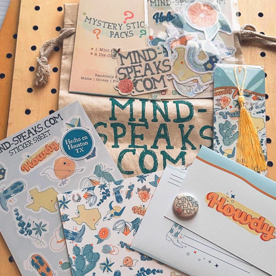 Texas Stationery Set